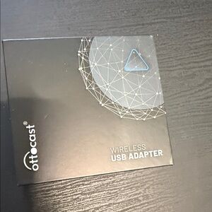 OttoCast Wireless USB Adapter - Black with Blue Accent